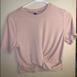 Baby Pink crop top by Divided (H&M)